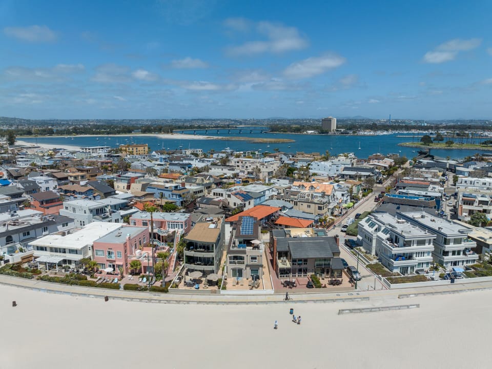 Enjoy this sunny corner of San Diego, known for its wide, sandy beaches.