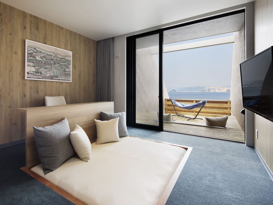 Terrace Lodge Twin (Check in at Port Area) | In-room safe, desk, WiFi (free), bed sheets