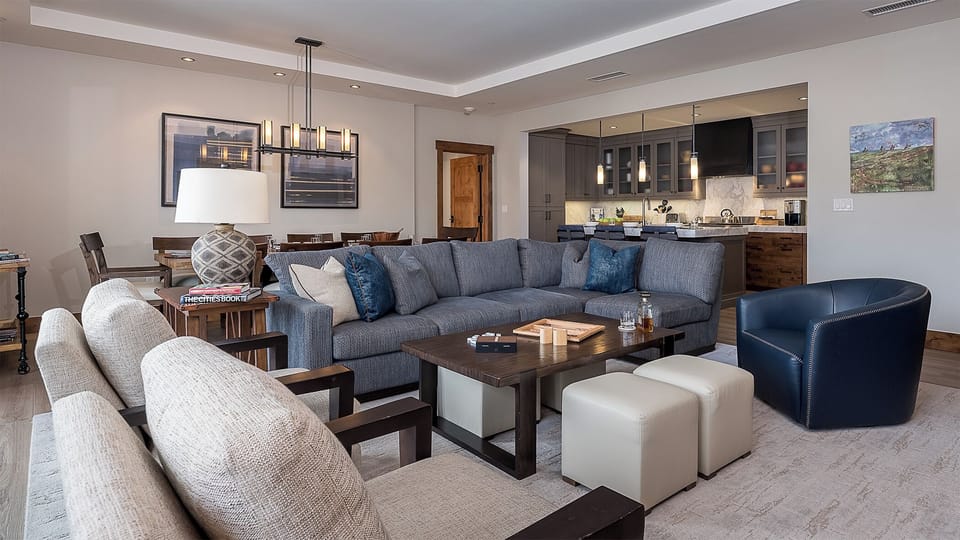 Great Room, Main Level - With open floor plan