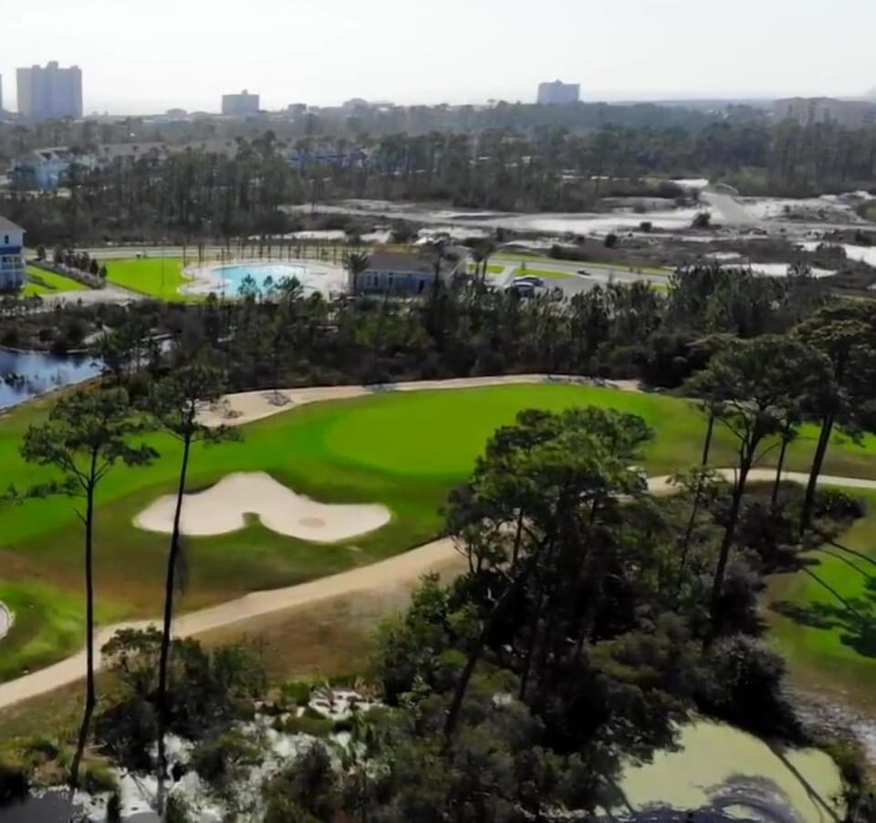 Lost Key Resort Community Aerial of Golf Course
