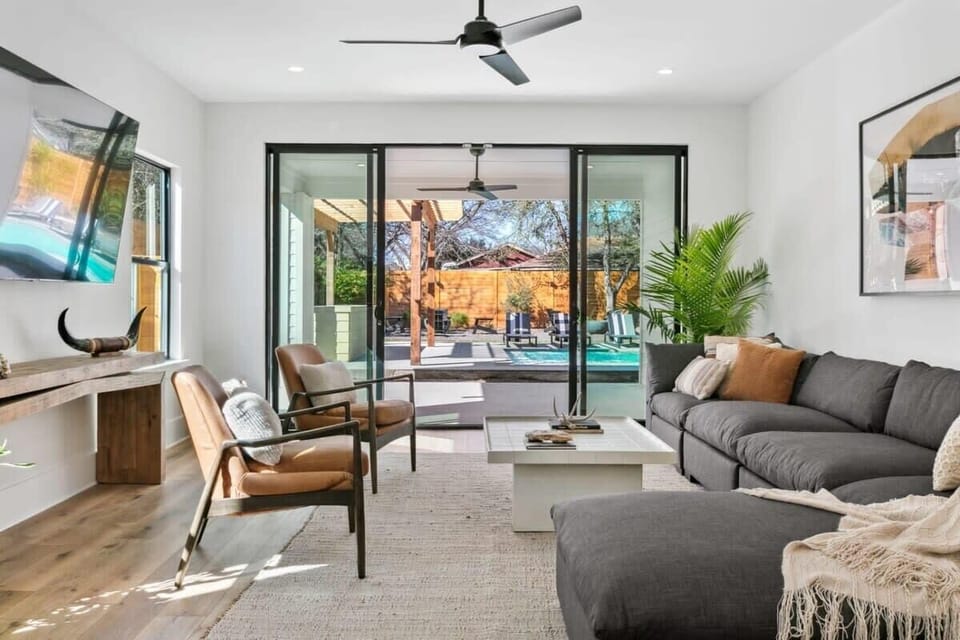 Open-concept Living Area
