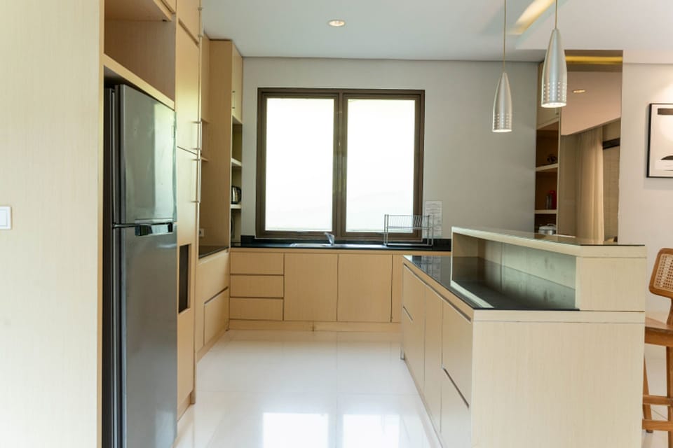 4 Bedrooms Villa with Private Pool | Shared kitchen facilities | Fridge, microwave, stovetop, electric kettle