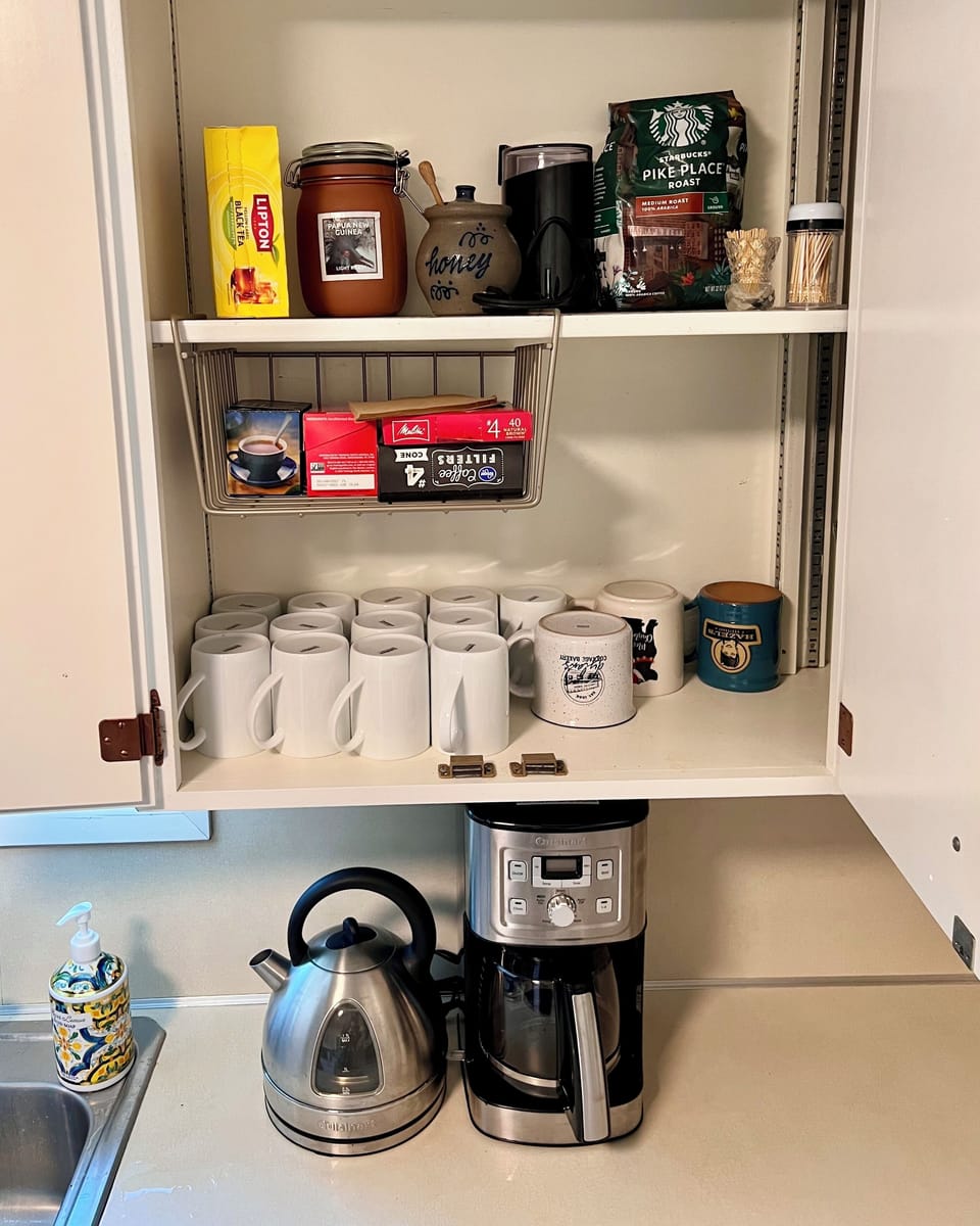Good morning!! Hello coffee.