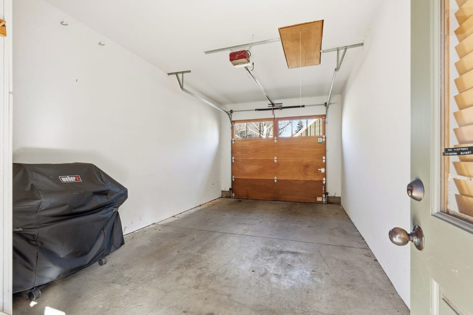Your private garage offers secure parking and convenient storage space for your vehicle and gear during your stay.