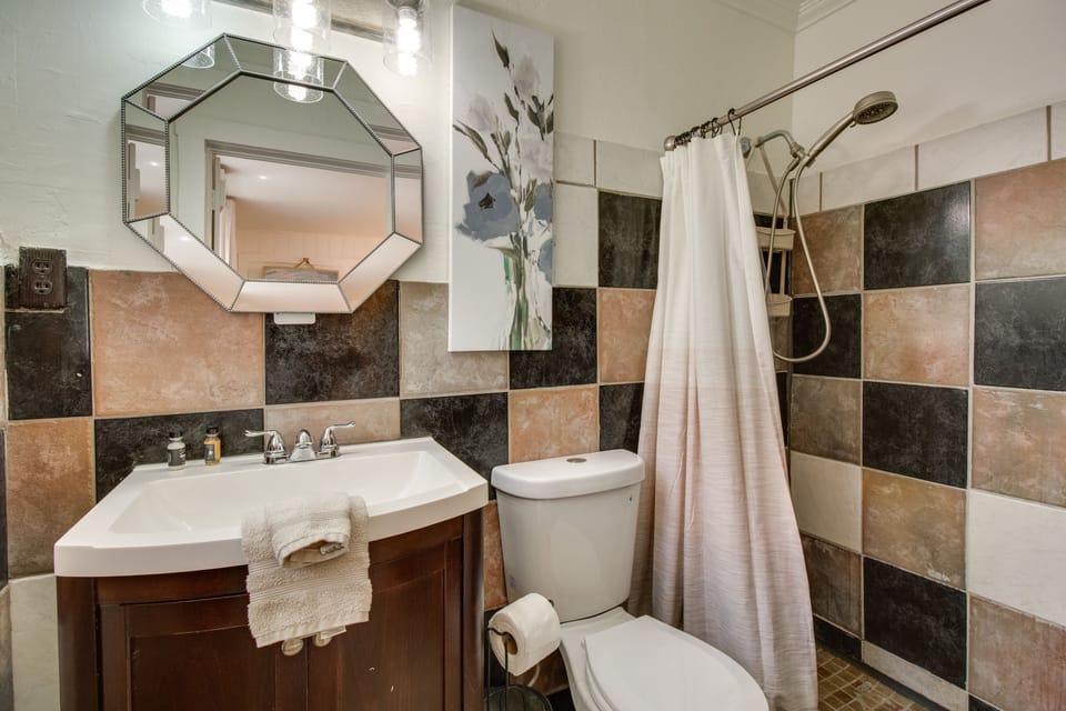 Bathroom | Complimentary Toiletries | Walk-In Shower