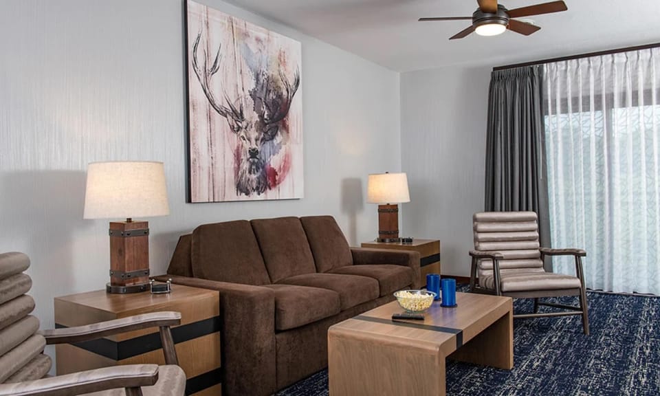 Living Area - Please note your unit may differ slightly from the picture.