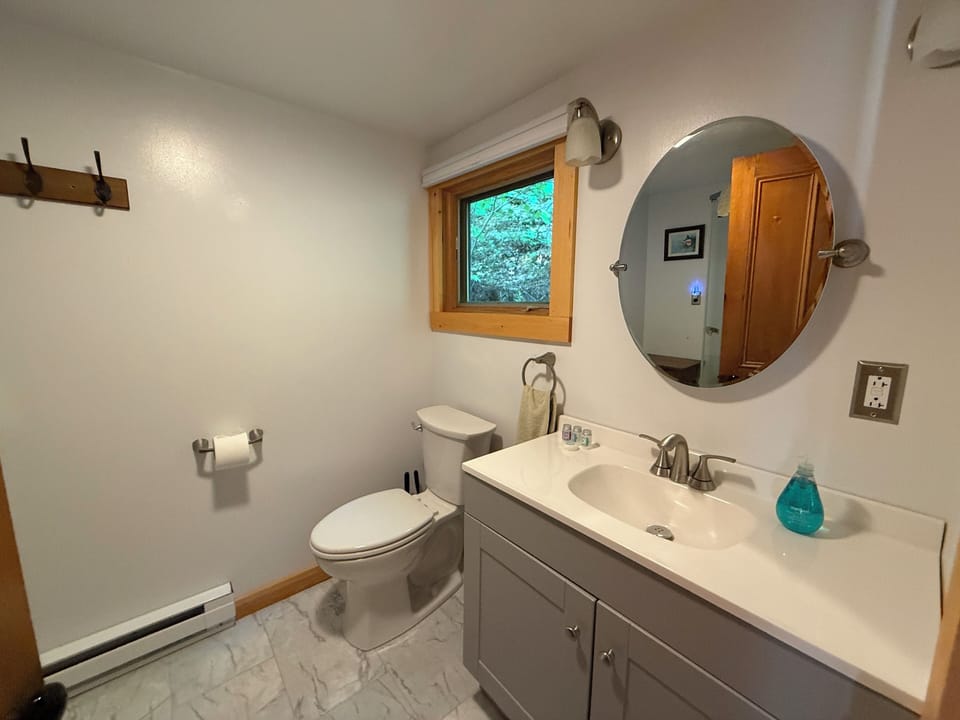 Bathroom, sink view