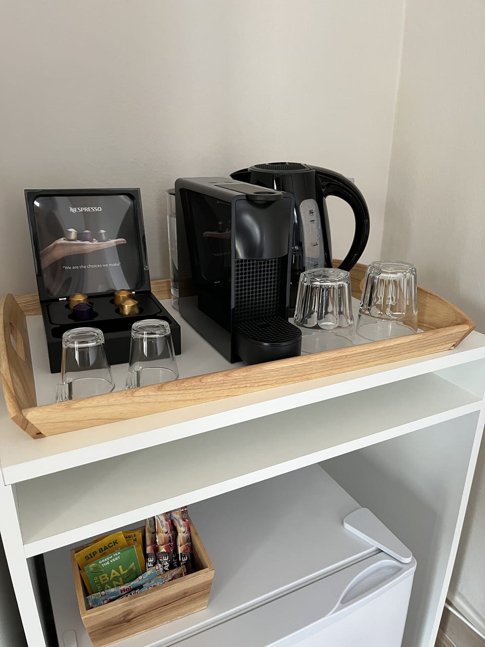 Luxury 2 | Private kitchenette | Fridge, espresso maker, coffee/tea maker, electric kettle