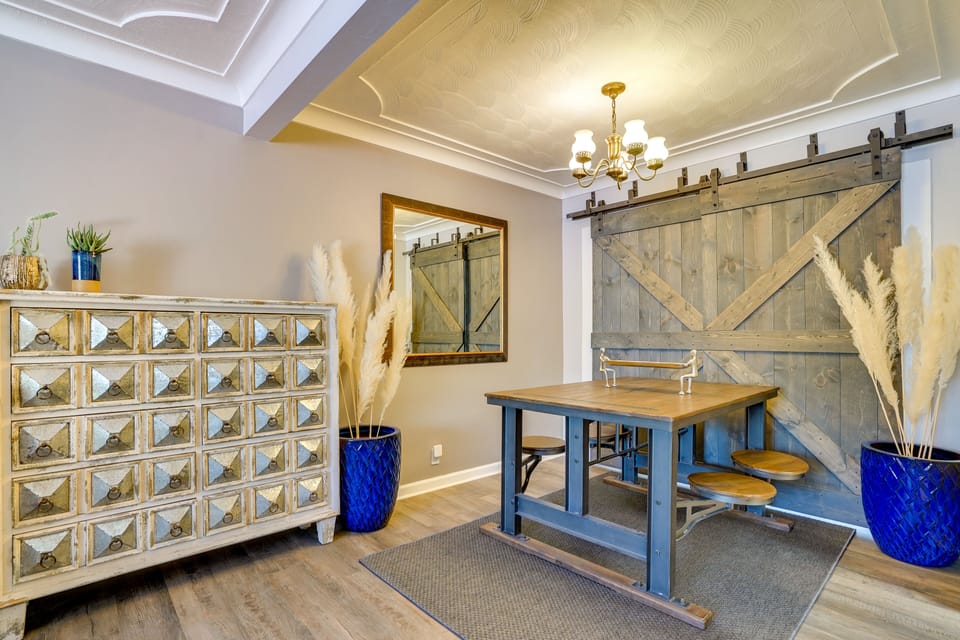 Dining Area | Main Level | Dishware + Flatware