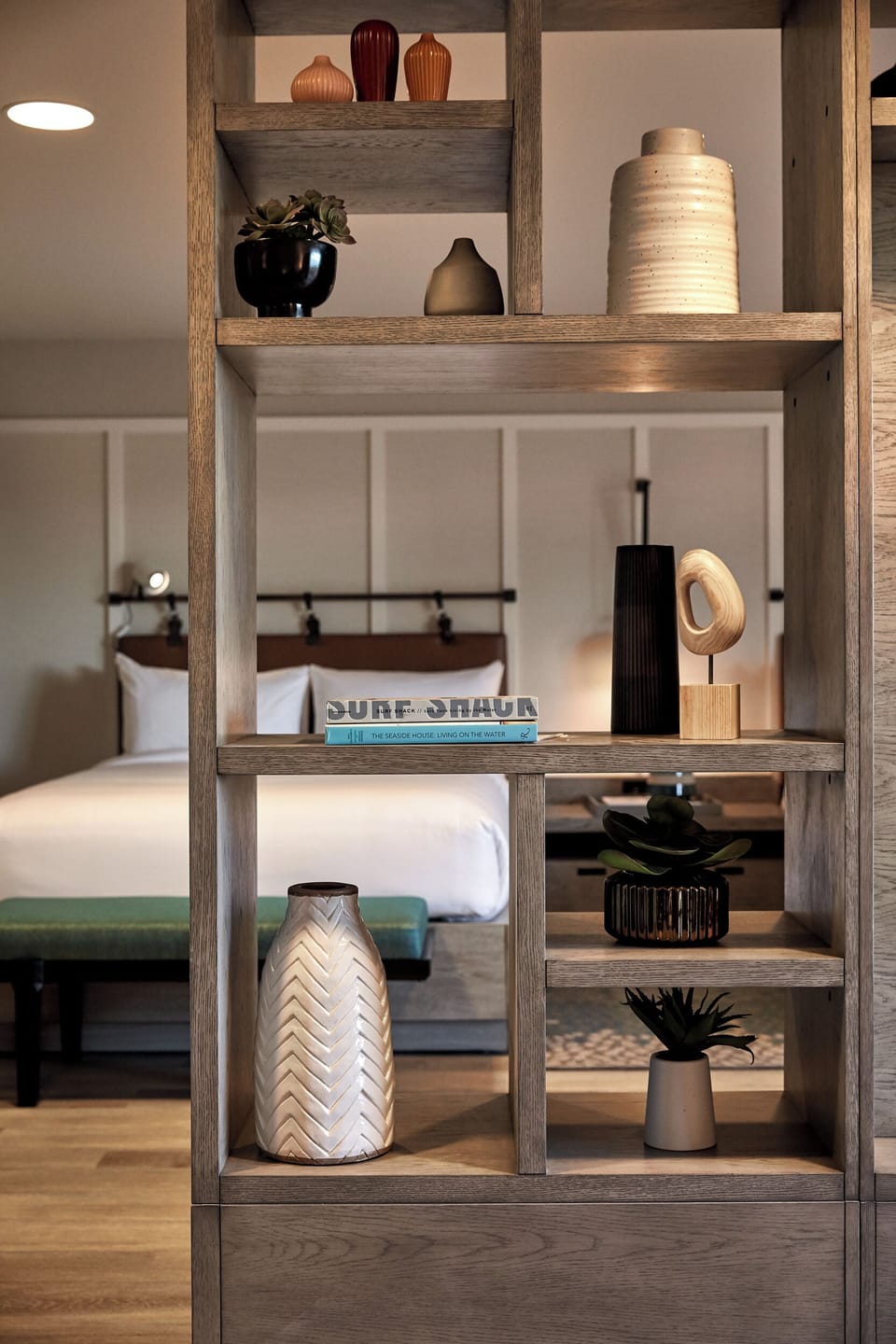 Down comforters, pillowtop beds, in-room safe, desk