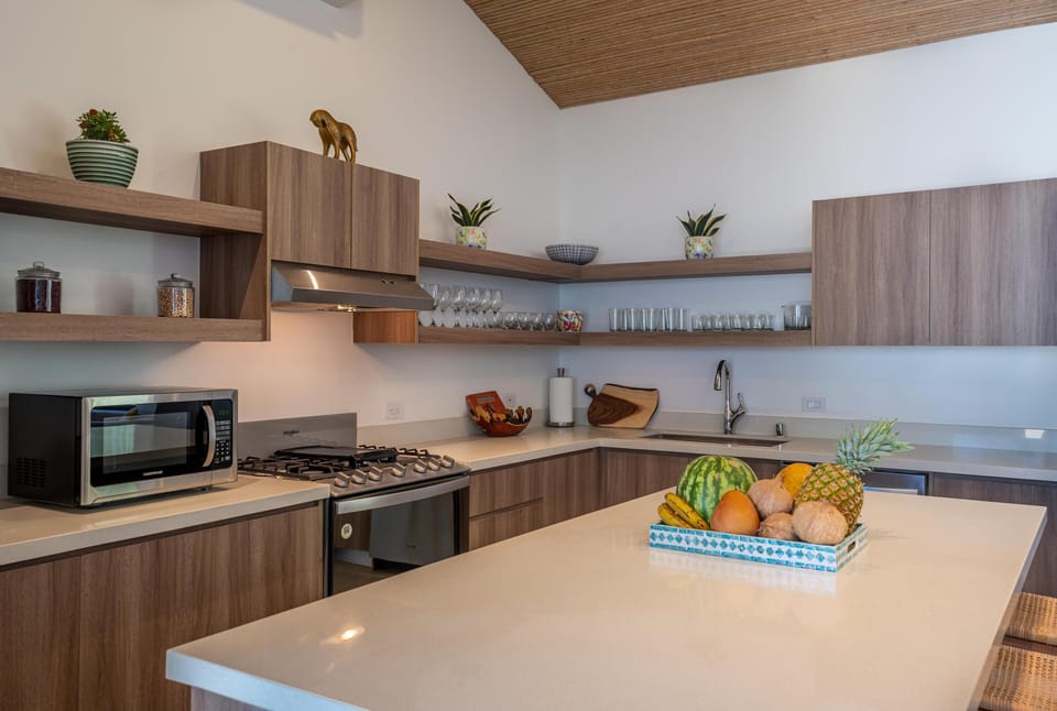 Chefs kitchen with island