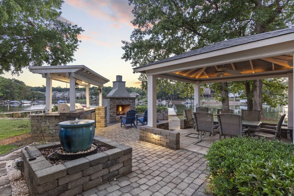 Enjoy a Fire by the Water