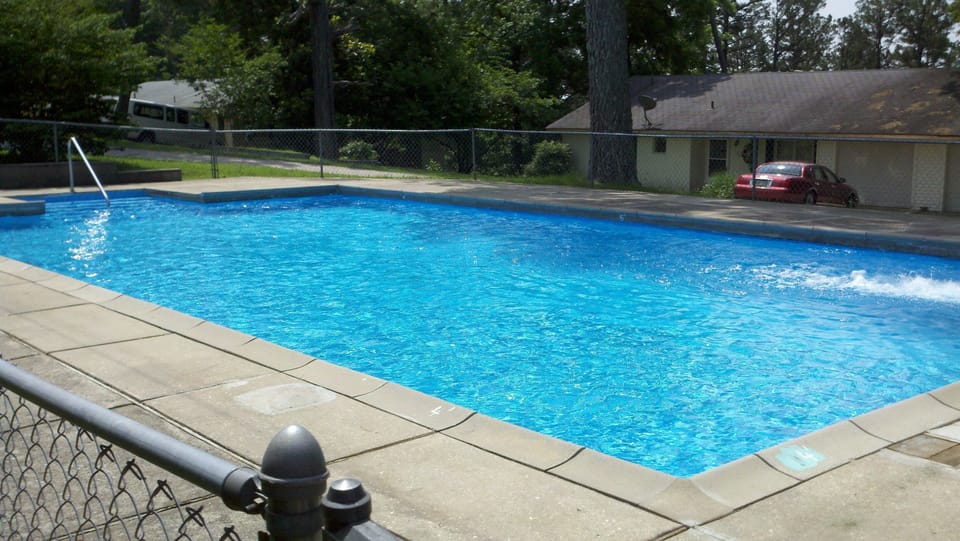 Seasonal outdoor pool