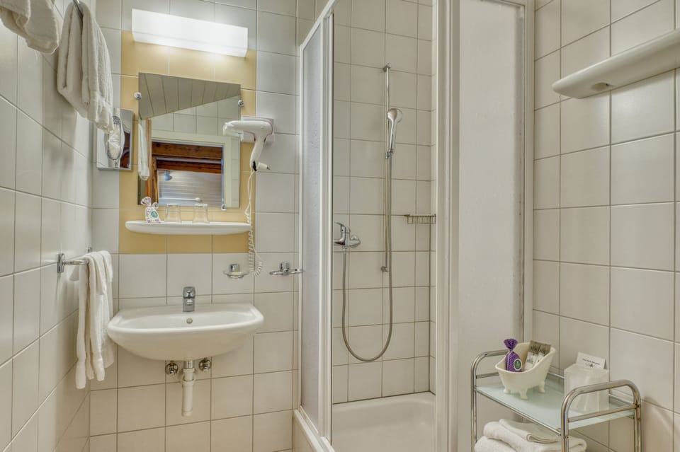 Executive Room | Bathroom | Shower, free toiletries, hair dryer, bathrobes