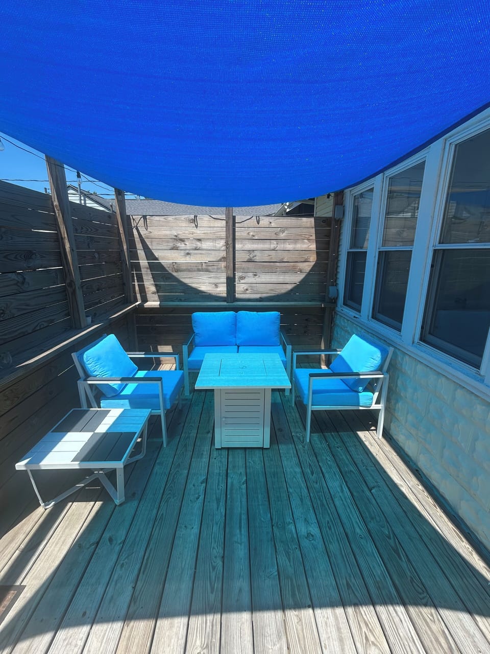 Rear porch