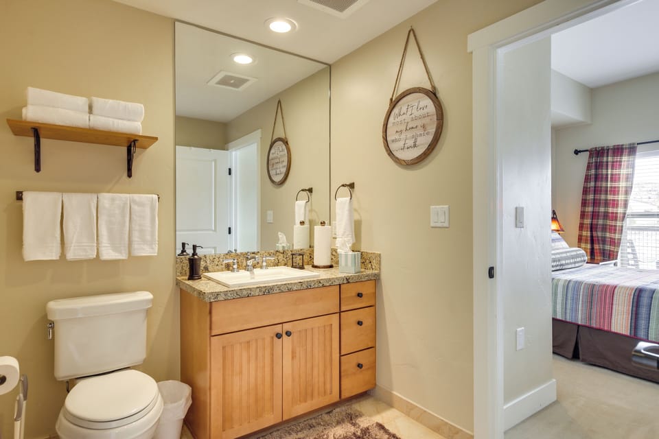 Steps to Ski Lifts: Base Camp One Resort Condo Apartment in Granby