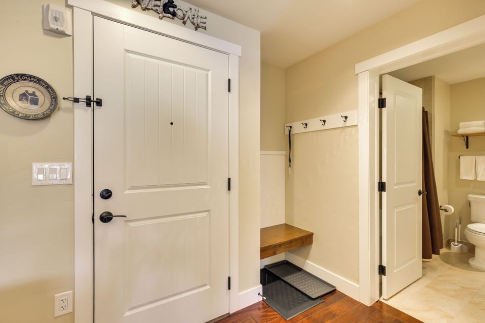 Steps to Ski Lifts: Base Camp One Resort Condo Apartment in Granby