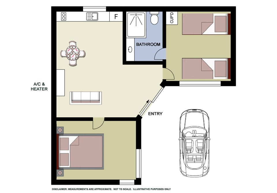 2 Bedroom Villa | Floor plan