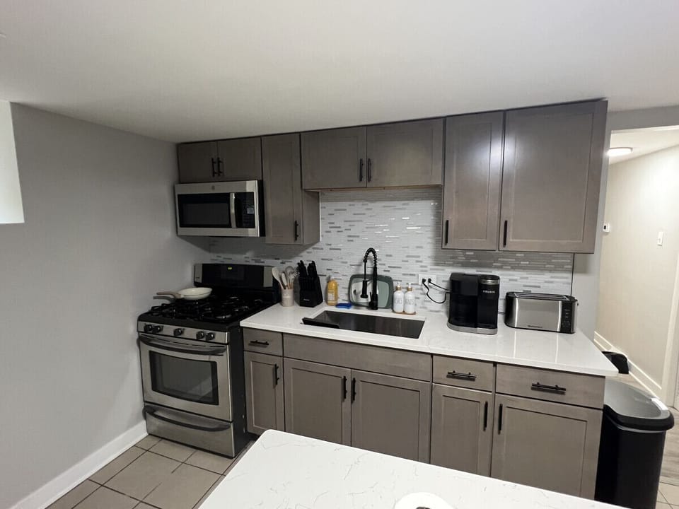 Fully equipped kitchen