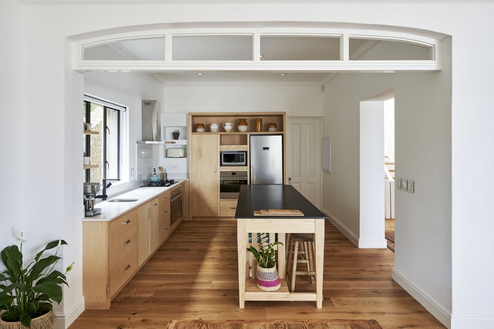 Villa | Private kitchen | Full-size fridge, microwave, oven, stovetop