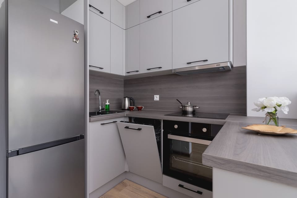 The dishwasher that ensures easy cleanup after meals.