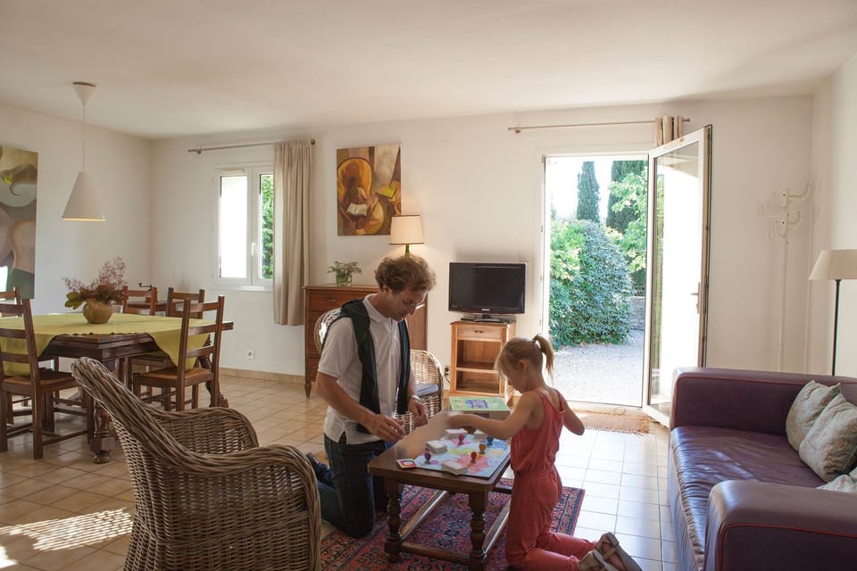 Salon de la maison du Figuier.
