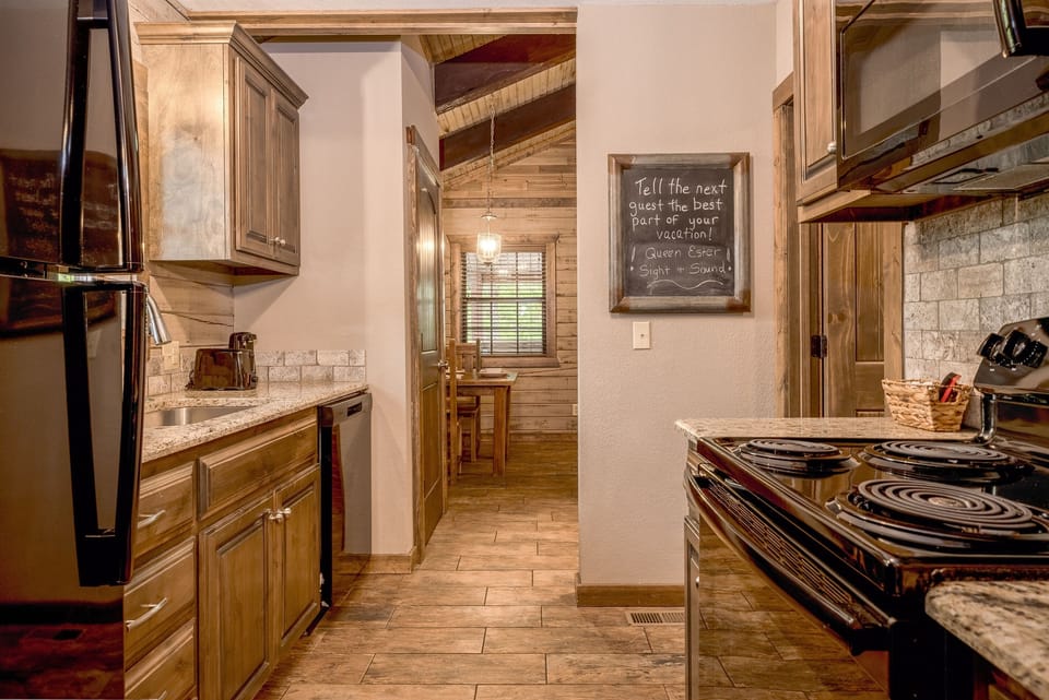 Stocked kitchen