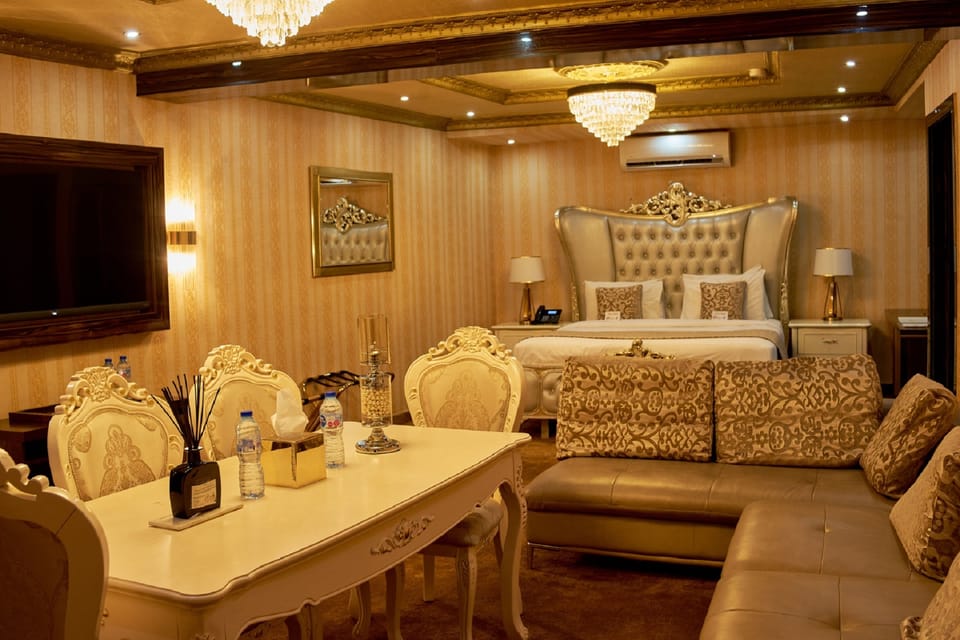 Royal Room | Desk, laptop workspace
