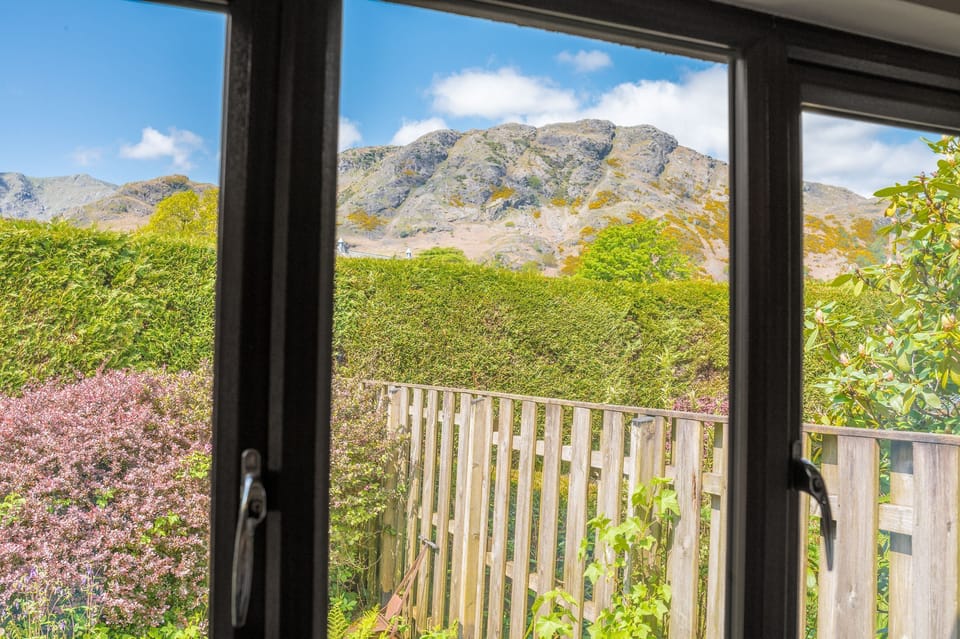 Clemmies cottage view of Lake District mountain