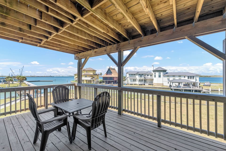 Step onto your waterfront balcony and breathe in the sea air while enjoying morning coffee with stunning harbor views.