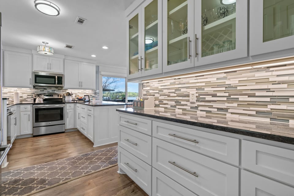Plenty of counter space to prep & cook your favorite meals!