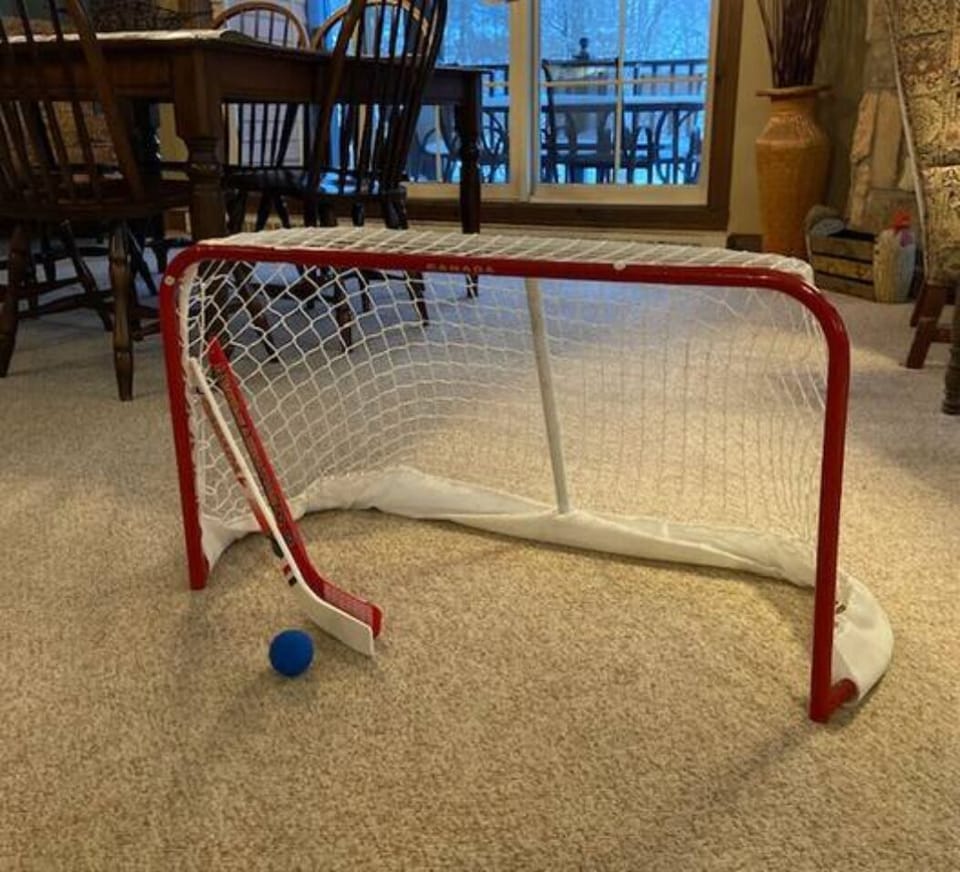Mini sticks and nets for kids to play