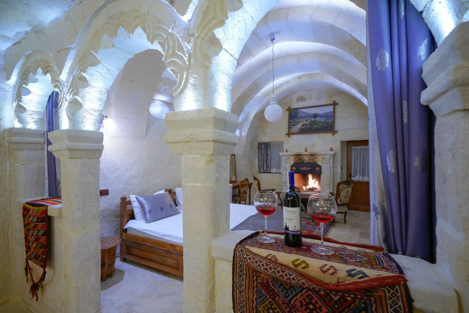Family Cave Suite with Balcony | Premium bedding, desk, soundproofing, iron/ironing board