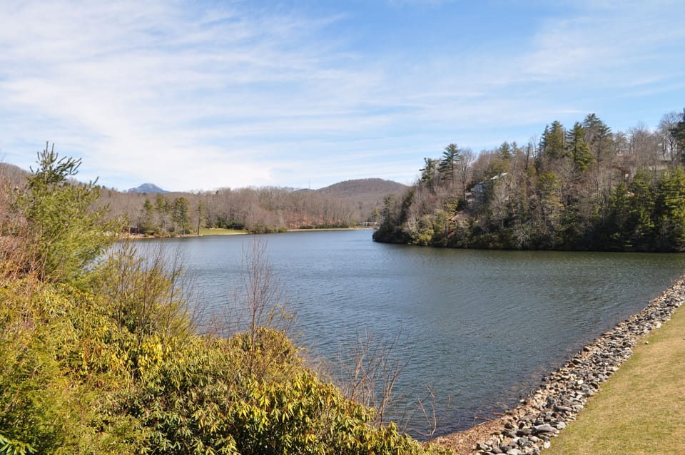 View of the lake