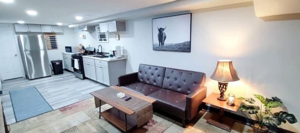Living Room with Sleeper Sofa