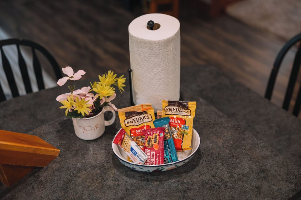 Snacks for you to enjoy 