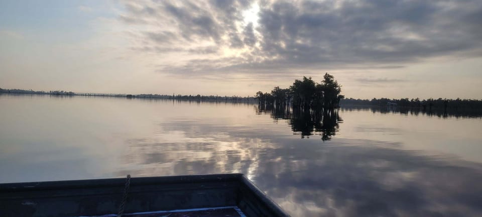 View from the boat on Deer Point Lake