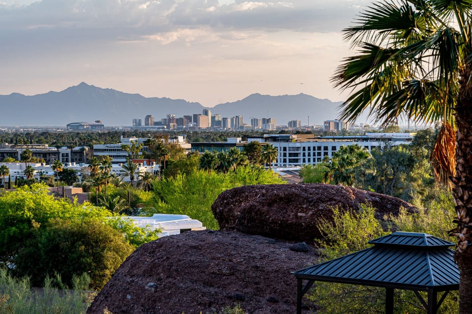 A scenic view of Phoenix, Arizona. A breathtaking panorama