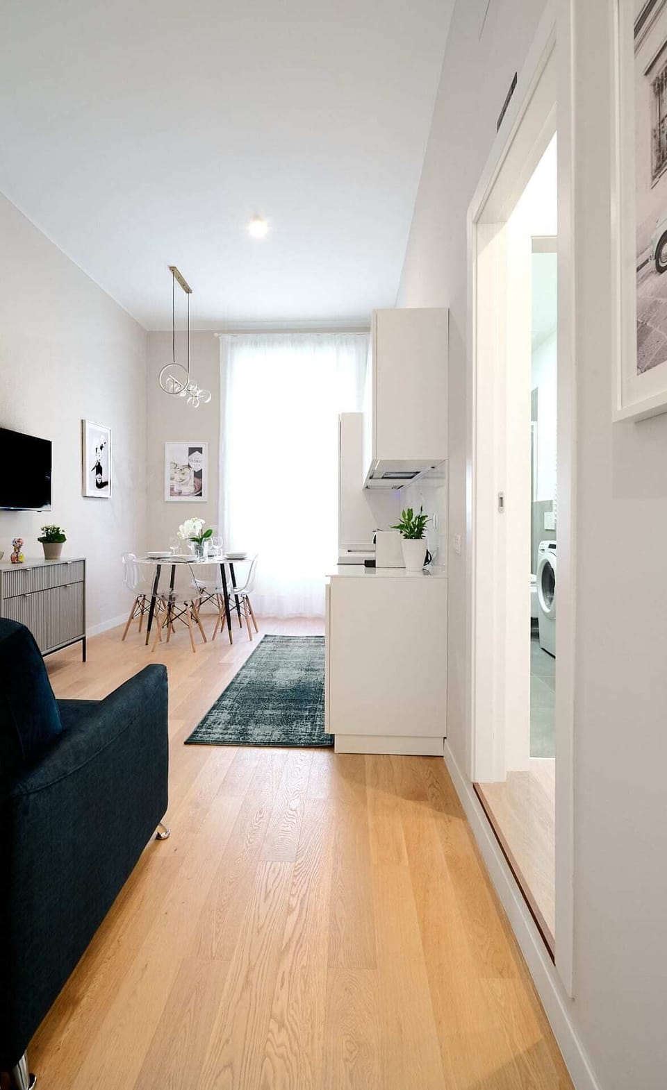 Basic Apartment, Multiple Beds | Living area | TV, streaming services