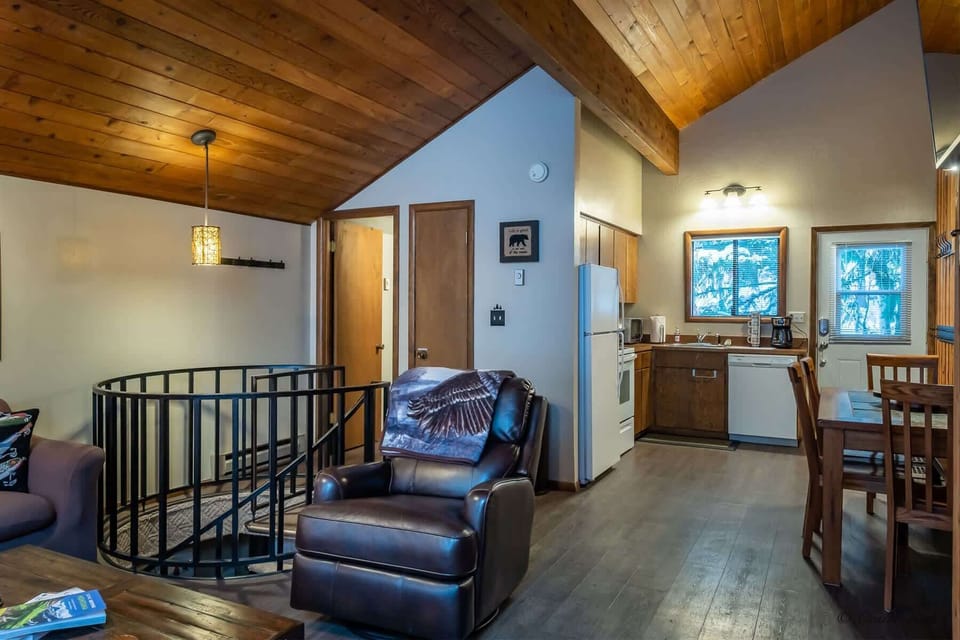 View from Living Room to Kitchen