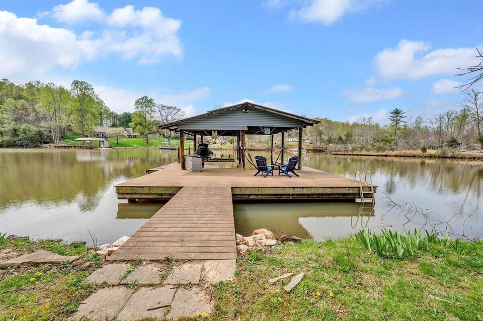 Private dock for your boat or to just swim and fish from 