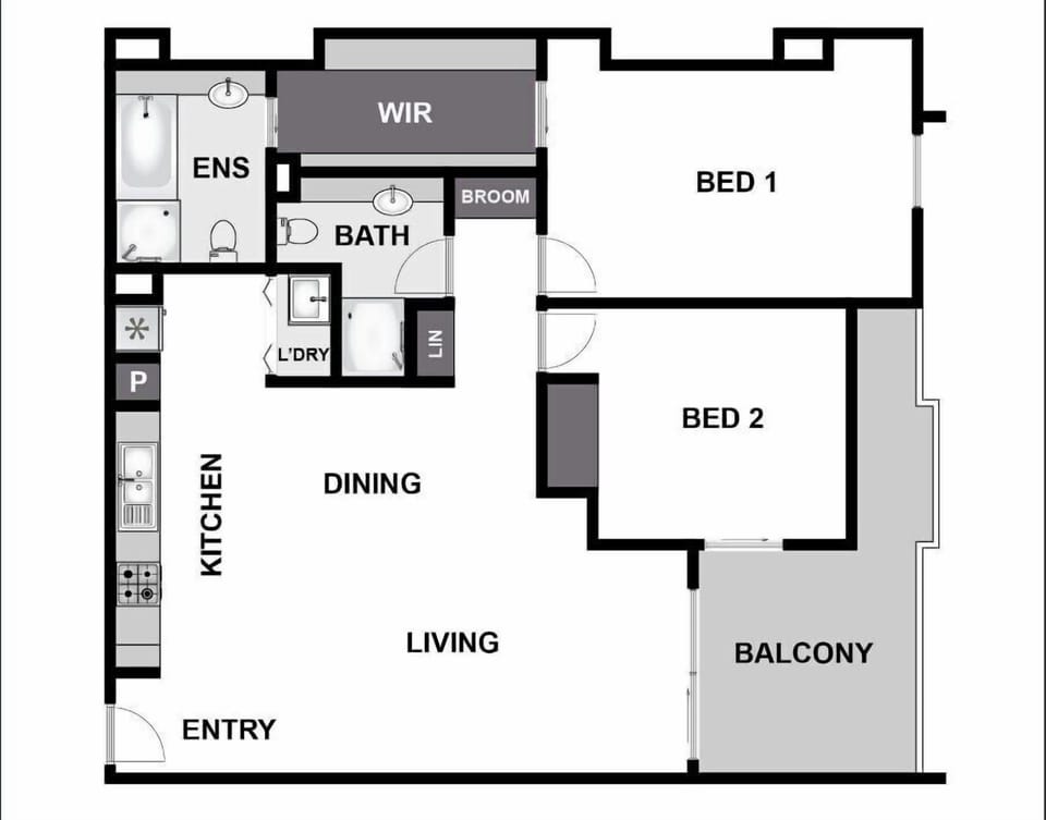 Floorplan of the Apartment