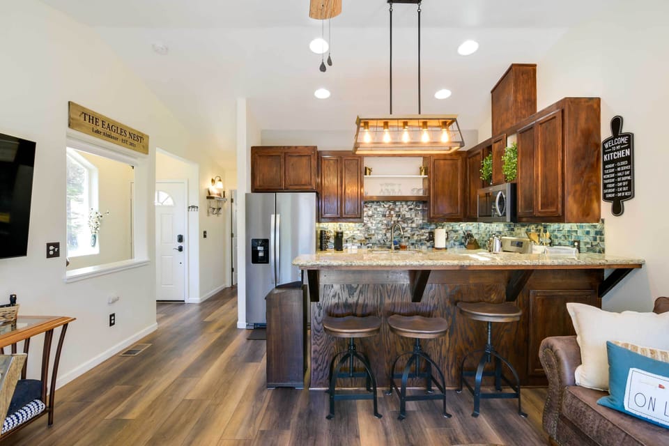 Kitchen | Breakfast Bar | Equipped w/ Cooking Essentials