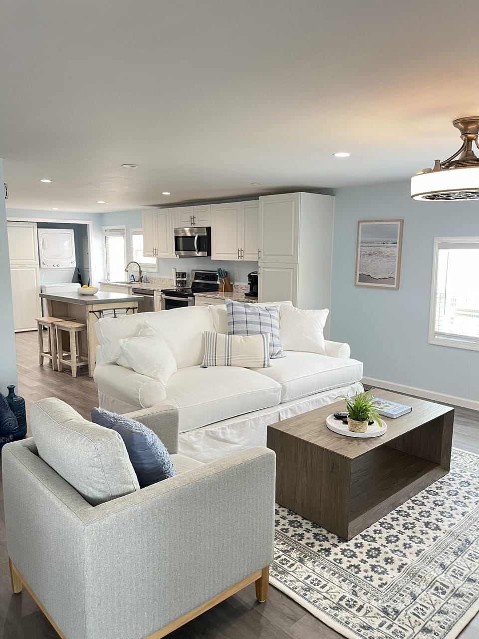 Comfortable updated furniture