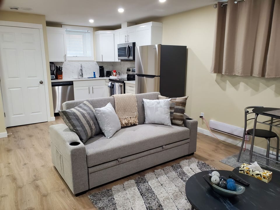 Beautiful Sofa for Prefect Movie Night with it's built in cupholders