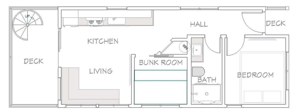 Floorplan for Shoreside Haven