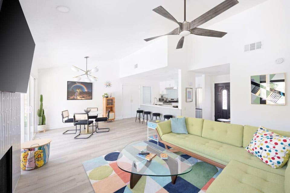Living Room and Dining Area