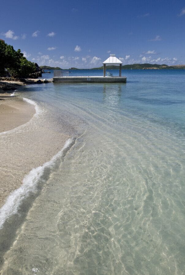 The crystal waters of Secret Harbor await you!