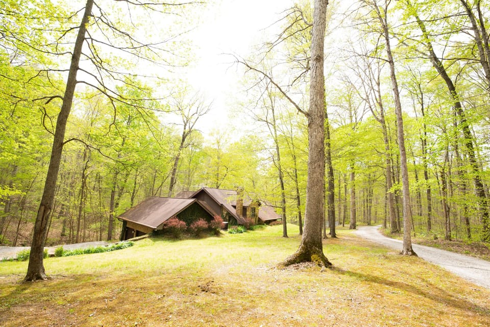 Secluded and nestled in nature