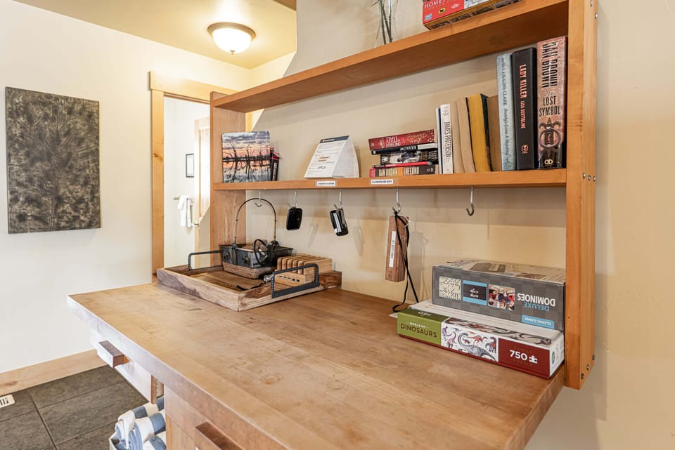 Desk with Games
